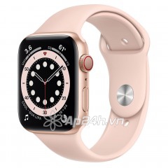 Apple Watch Series 6 GPS + Cellular 44mm MG2D3VN/A Gold Aluminium Case with Pink Sand Sport Band (Apple VN)