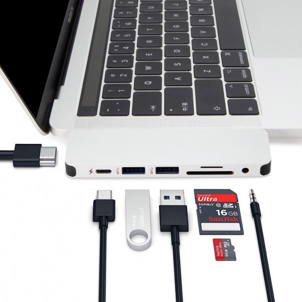 HyperDrive SOLO 7-in-1 USB-C Hub for MacBook, PC & DevicesHyperDrive USB-C Hub with 4K HDMI Support (for 2016/2017 MacBook Pro & 12