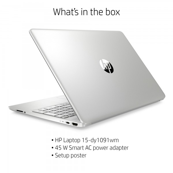 HP Notebook 15-dy1091wm Core i3 1005G1 – Ram 8GB – SSD 256GB – 15.6 inch HD