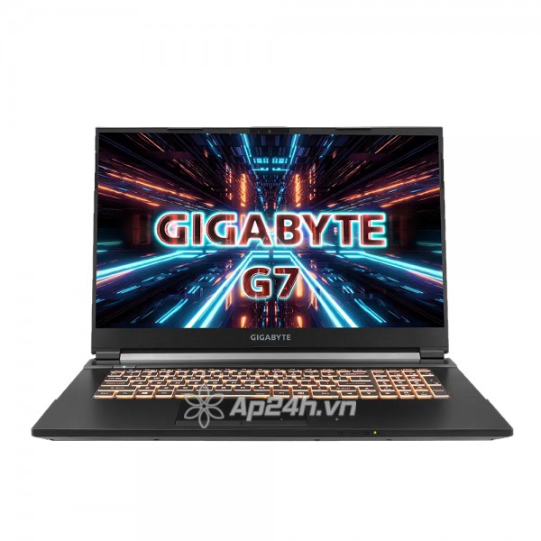 Laptop GIGABYTE G7 MD-71S1123SO Intel core I7-11800H/ RAM 16GB/ 512GB SSD/ 17.3 Inch/ FHD/ 72% NTSC/ RTX3050Ti/ 4GB/ Win11/ Black