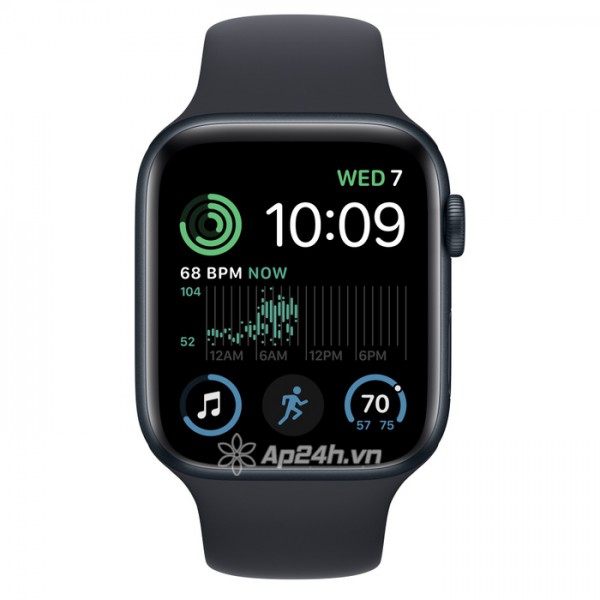 Apple Watch SE 2 GPS 40mm viền nhôm dây cao su