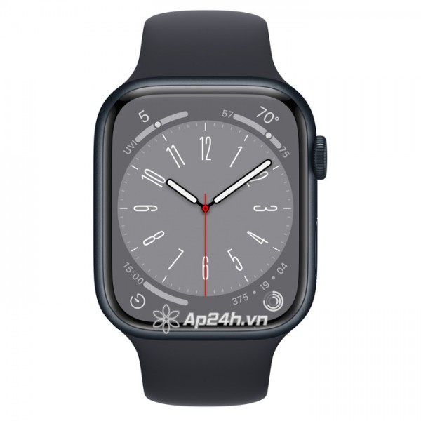 Apple Watch Series 8 GPS 41mm viền nhôm dây cao su