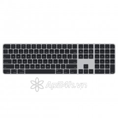 Bàn phím không dây Apple Magic Keyboard 2022 Touch ID and Numeric Keypad - Black Keys