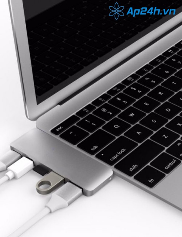 CỔNG CHUYỂN HYPERDRIVE 4K HDMI 6-IN-1 USB-C HUB FOR MACBOOK, ULTRABOOK, CHROMEBOOK, PC & USB-C DEVICES - Ảnh 6