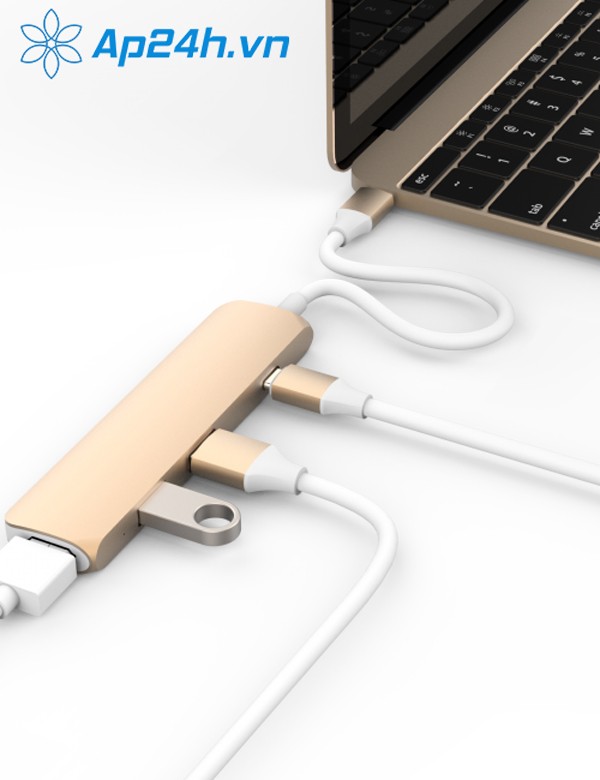 HyperDrive USB Type-C Hub with 4K HDMI Support - Ảnh 5