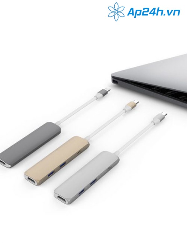 HyperDrive USB Type-C Hub with 4K HDMI Support - Ảnh 4