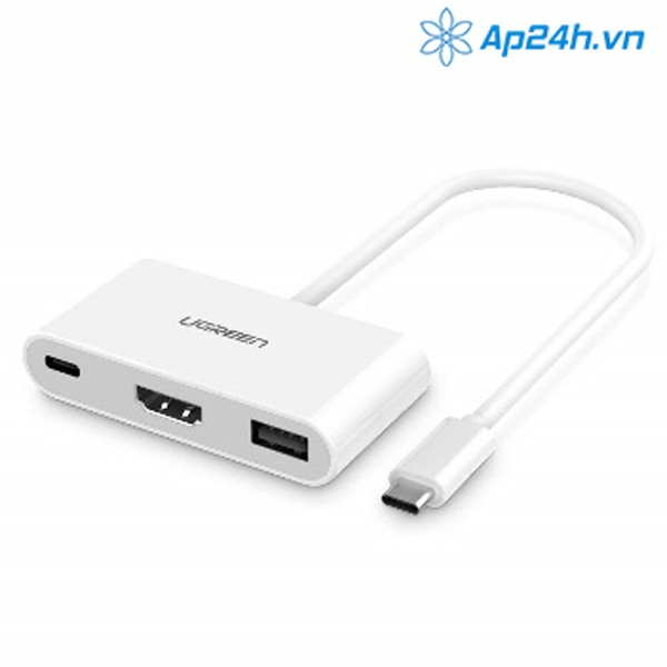 Cáp chuyển USB Type C to USB 3.0, HDMI ugreen 30377 - Ảnh 6
