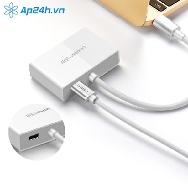 Type C to HDMI/VGA - Ugreen 30843 - Ảnh 2
