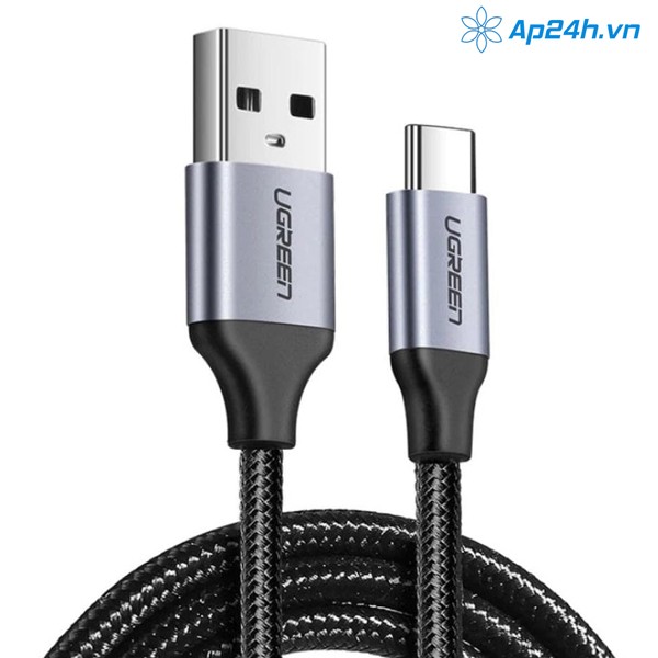 USB to USB-C Data Cable Aluninum case - 1m - Ugreen 60126 - Ảnh 2