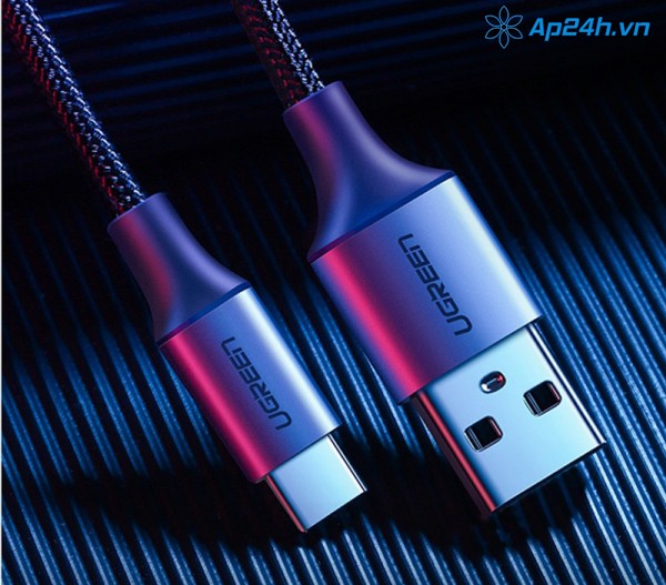 USB to USB-C Data Cable Aluninum case - 2m - Ugreen 60128 - Ảnh 2