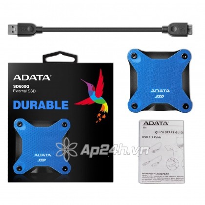 Ổ cứng di động SSD Portable 960GB ADATA SD600Q - Ảnh 2