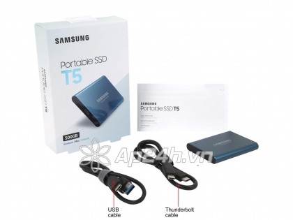 Ổ cứng di động SSD Portable 500GB Samsung T5 - Ảnh 3