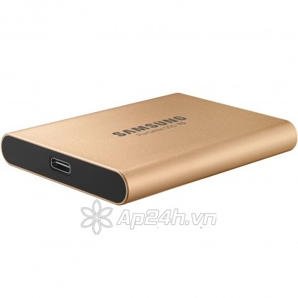 Ổ cứng di động SSD Portable 500GB Samsung T5 (Màu vàng Gold) - Ảnh 1