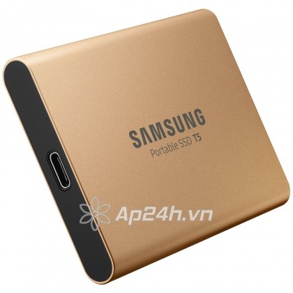 Ổ cứng di động SSD Portable 500GB Samsung T5 (Màu vàng Gold) - Ảnh 3