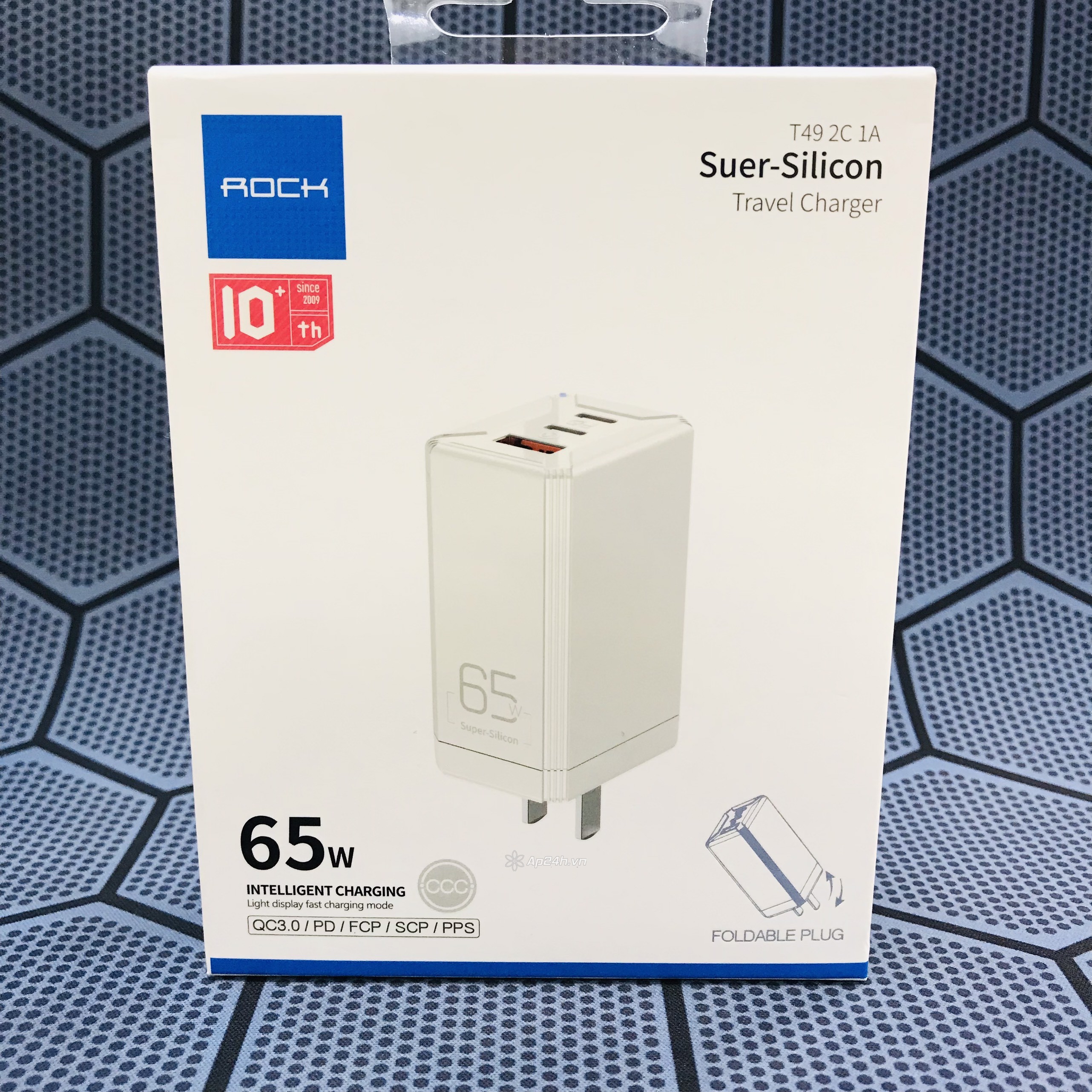 Sạc đa cổng Rock Space Charger 65W T49 - Ảnh 2