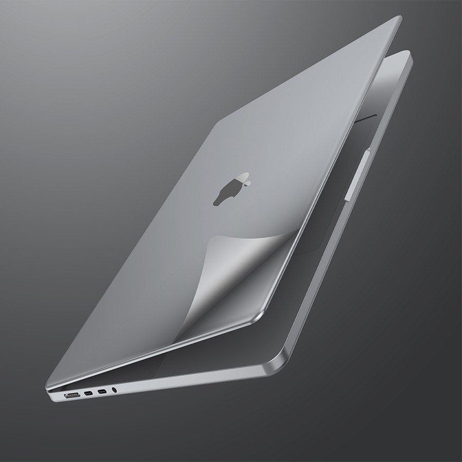 Bộ dán 3M macbook pro 2021 16inch innostyle 6in1 (grey, silver) - Ảnh 2