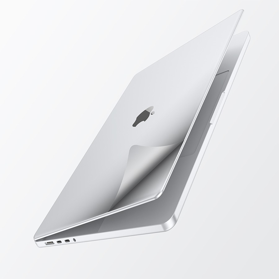 Bộ dán 3M macbook pro 2021 16inch innostyle 6in1 (grey, silver) - Ảnh 6