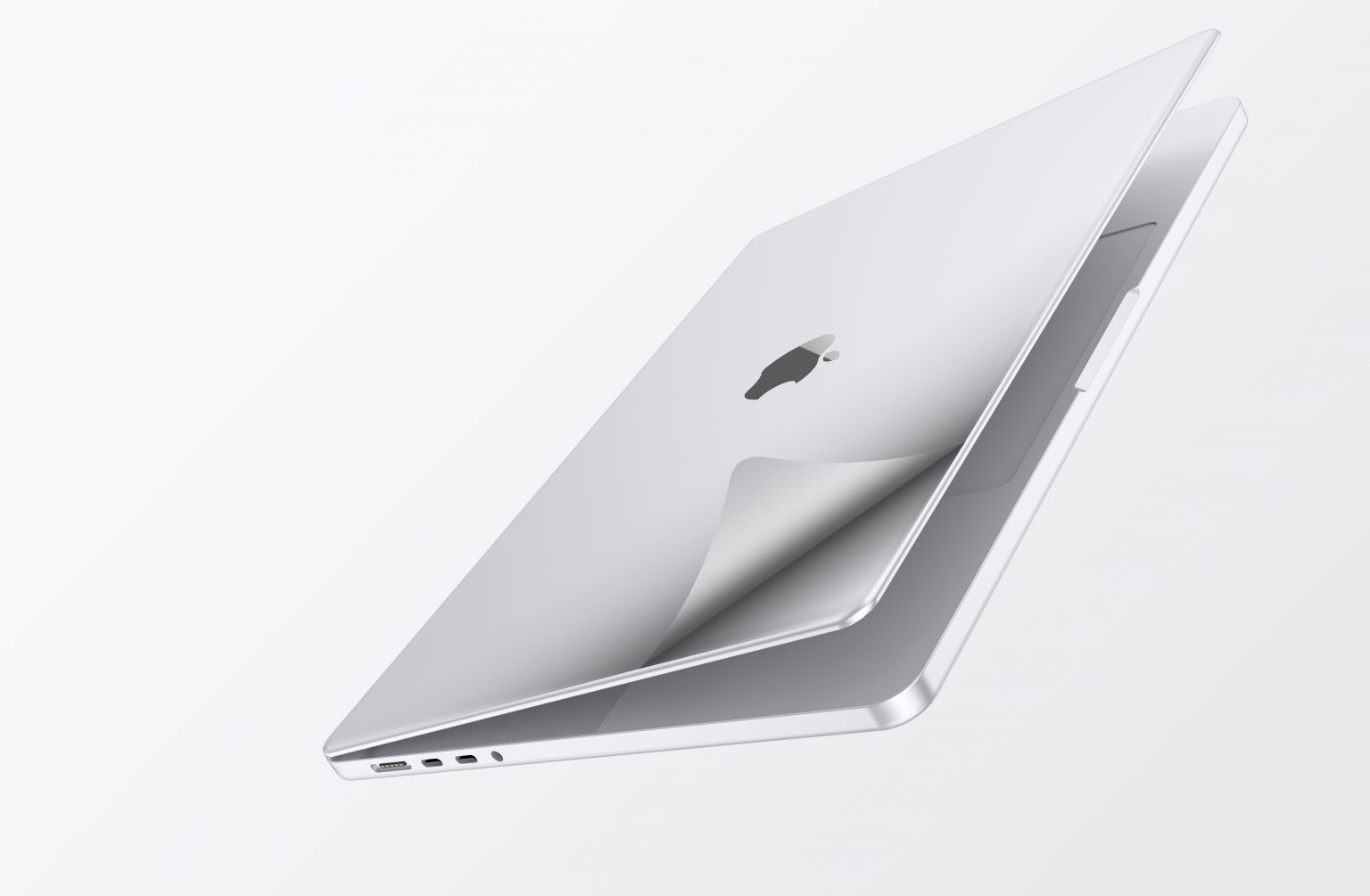 Bộ dán 3M macbook pro 2021 16inch innostyle 6in1 (grey, silver) - Ảnh 3