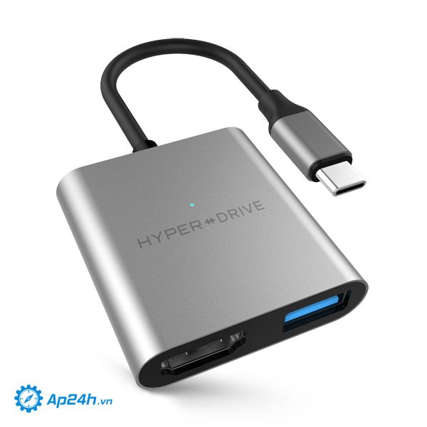 Hyperdrive 4K HDMI 3-IN-1 USB-C HUB - Ảnh 2
