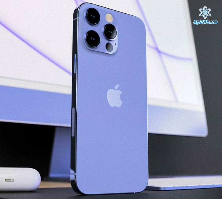 Phiên bản màu tím của iPhone 14 (nguồn @atuos_user)