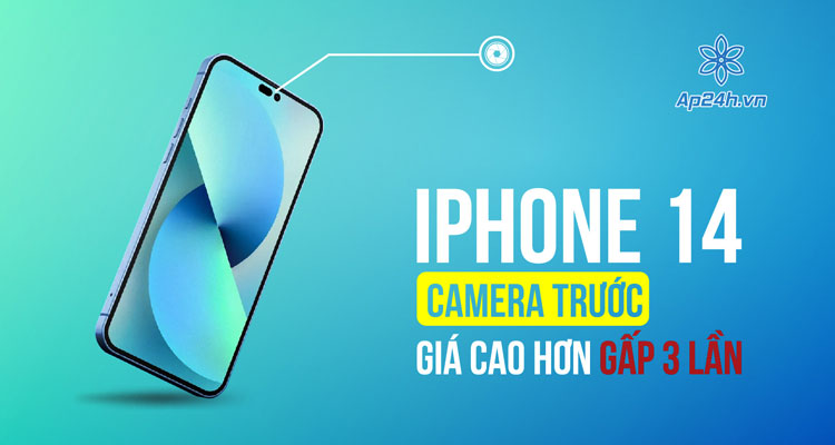 Apple nâng cấp camera trước iPhone 14
