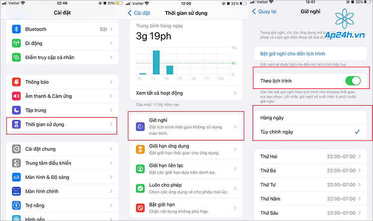 Chọn ứng dụng bạn muốn đặt giới hạn