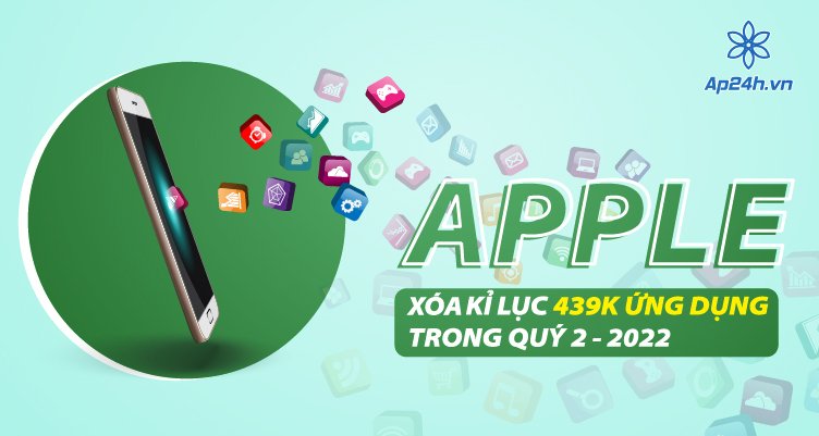 Apple xóa kỷ lục 439 nghìn ứng dụng khỏi App Store