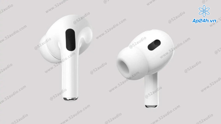 Hình ảnh render của Airpods Pro 2