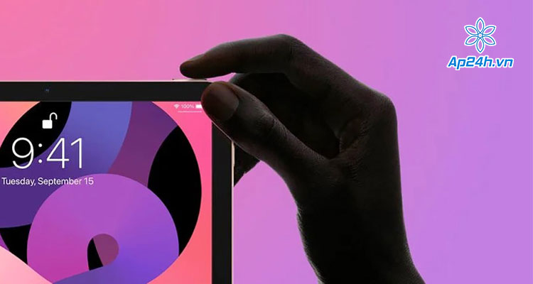 Phần Touch ID thay thế cho nút Home
