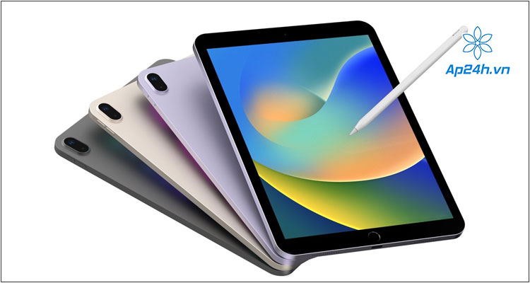 Thiết kế vuông vắn của iPad Gen 10 2022