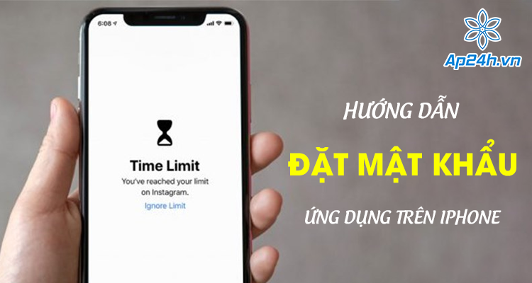  Cài đặt mật khẩu cho ứng dụng trên iPhone