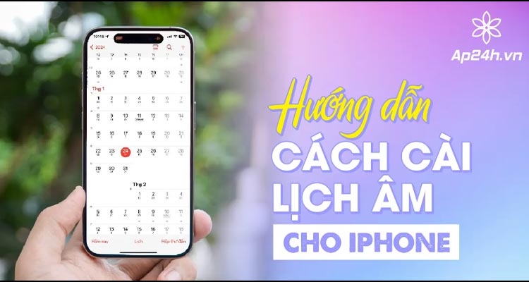 Cài lịch âm cho iPhone