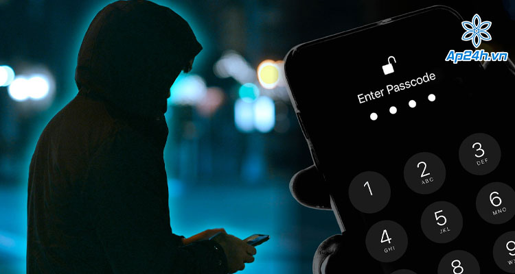  Kẻ gian theo dõi mật khẩu iPhone của người dùng ở những nơi công cộng