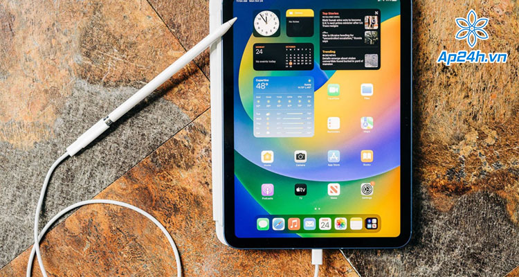  Kết nối Apple Pencil 1 với iPad có cổng sạc USB-C