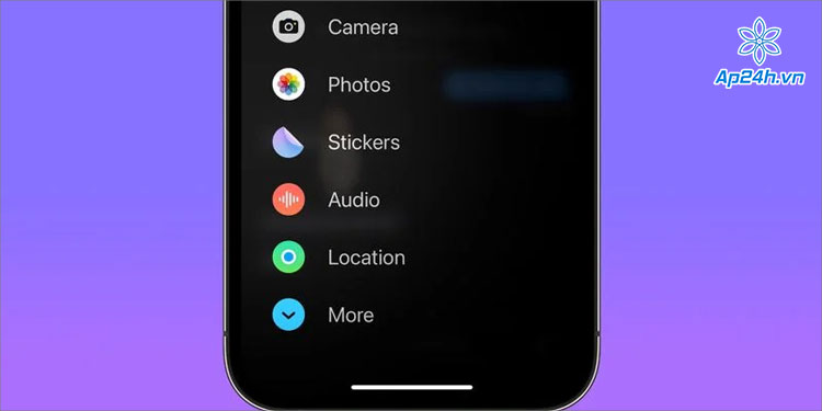 Biểu tượng ứng dụng iMessage mới