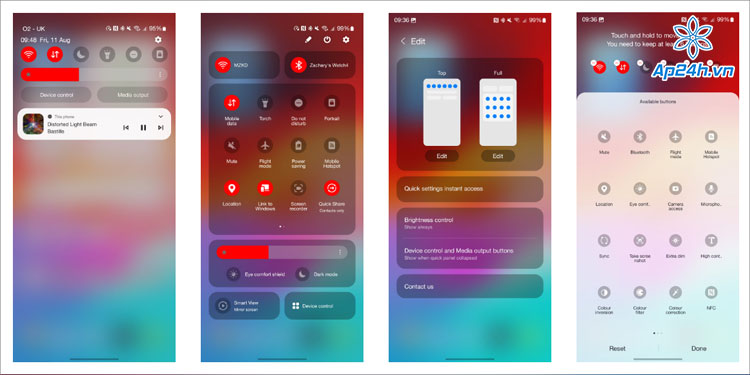 Cải tiến cài đặt nhanh