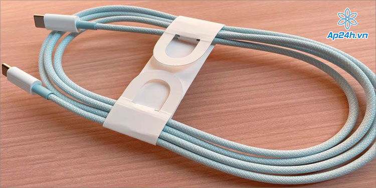 Hình ảnh minh họa cáp sạc USB-C bện