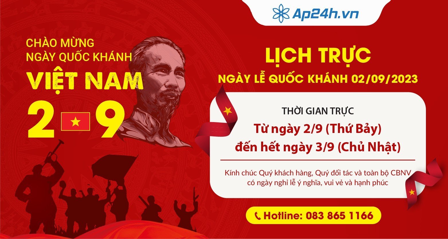 Lịch Trực Ngày Lễ Quốc Khánh 2/9