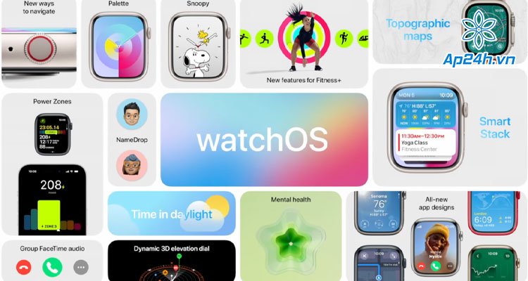 Phần mềm WatchOS 10