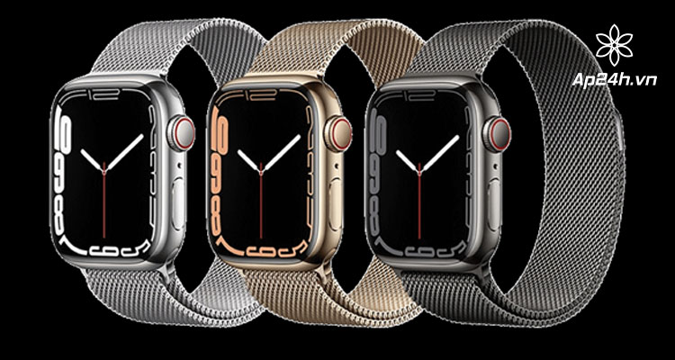 Apple Watch Series 9 41mm viền thép dây thép