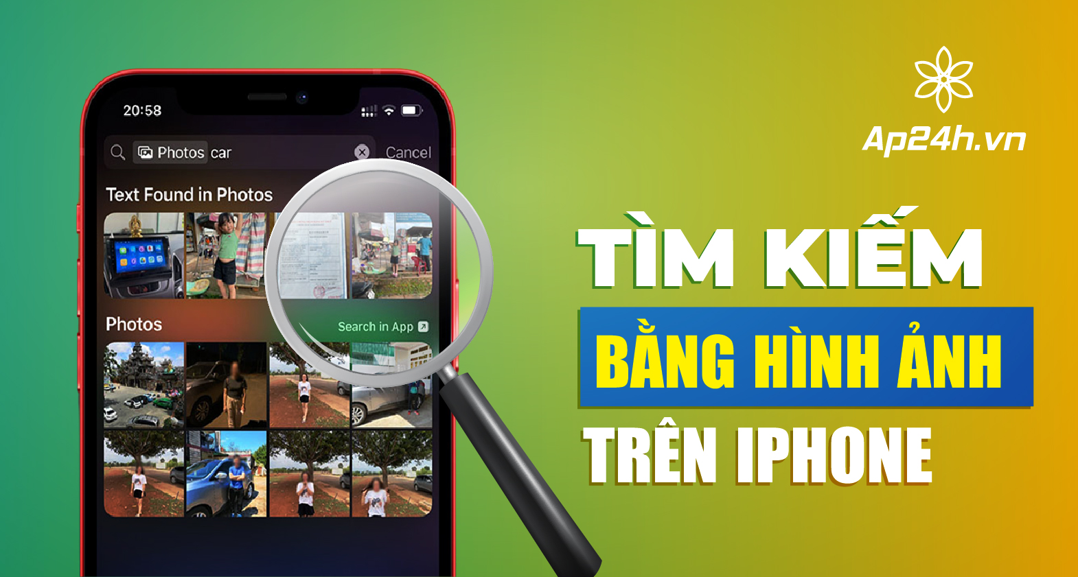   Mẹo tìm kiếm hình ảnh trên iPhone 