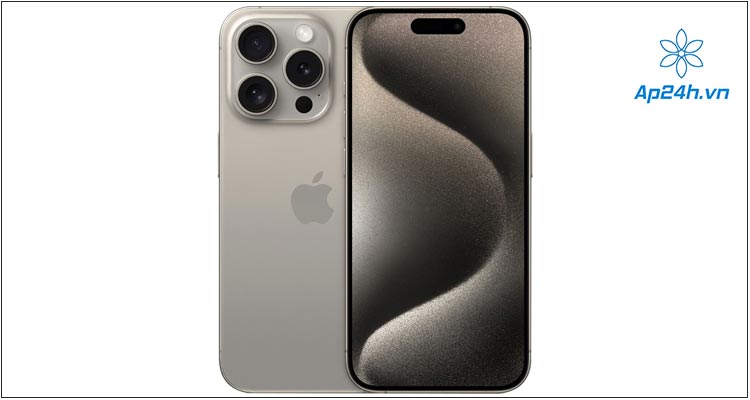 iPhone 15 Pro Max màu titan tự nhiên