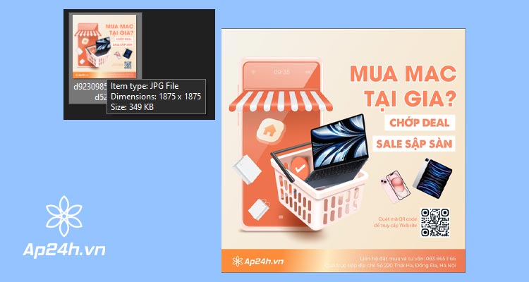  Xác minh hình đại diện và định dạng ảnh