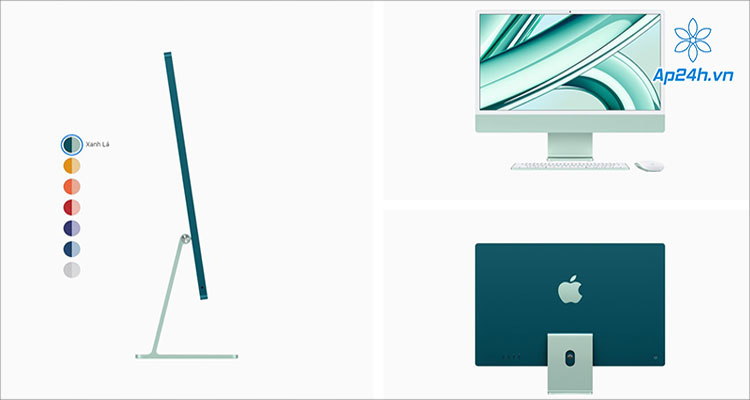 Tổng quan thiết kế của iMac M3 2023