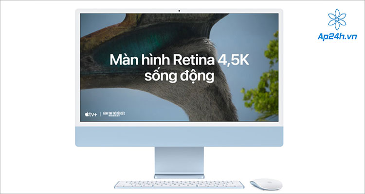 Màn hình Retina 4.5K sống động