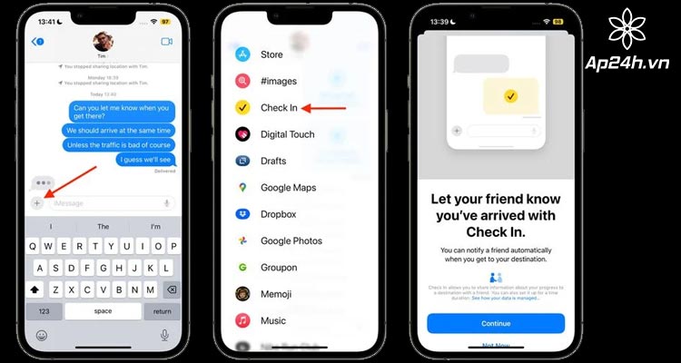  Messages Check In