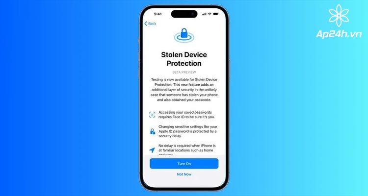  Stolen Device Protection