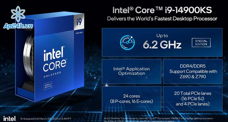 thong so cua core i9-14900ks