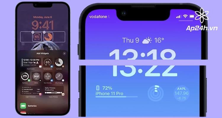 giao dien widget