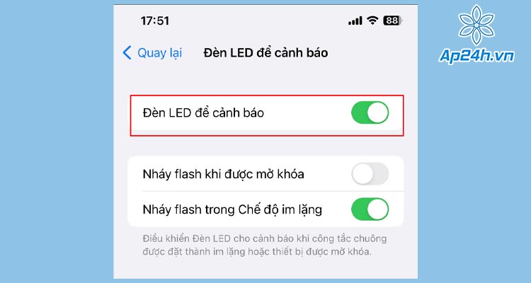  bat den flash led de canh bao